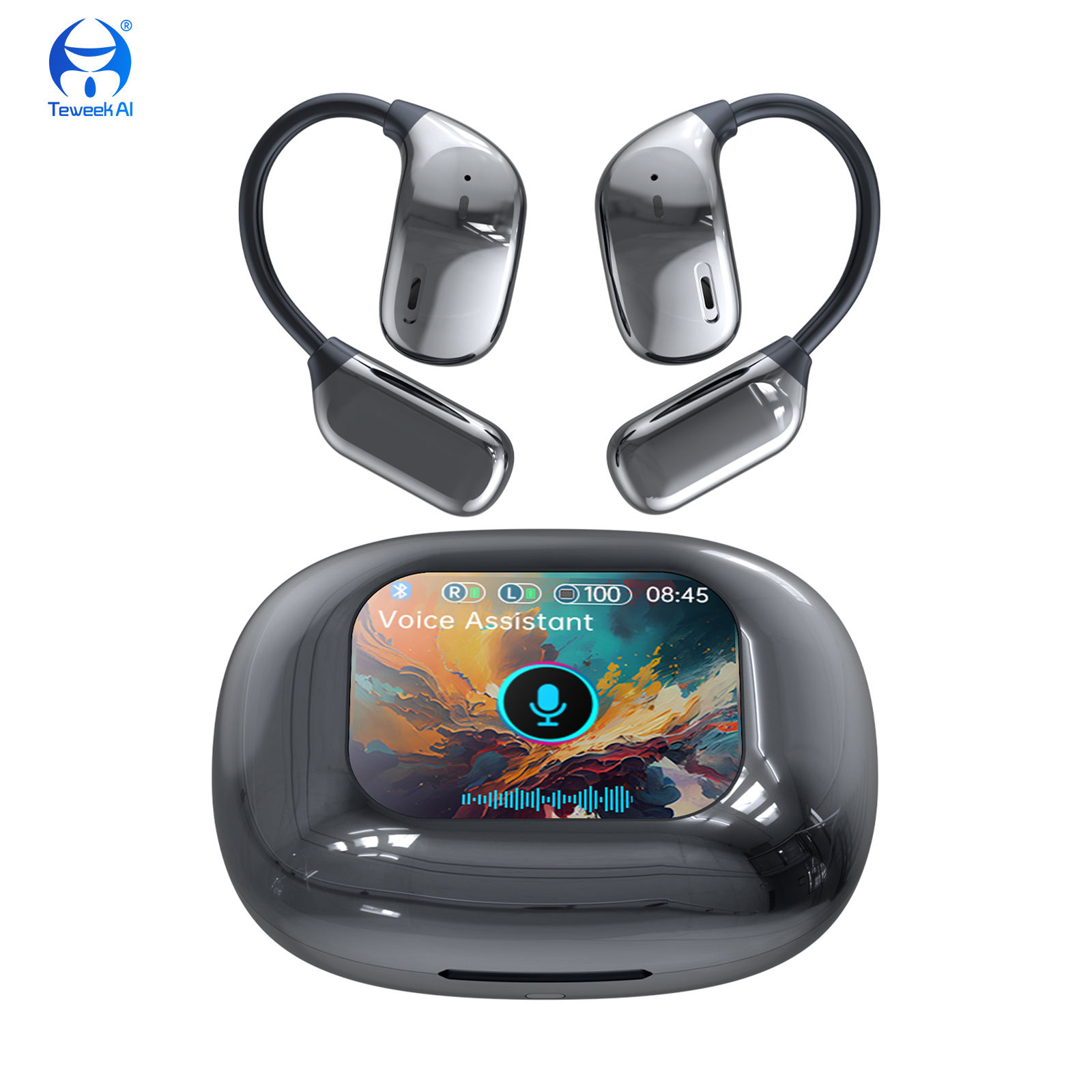 JM16 AI Translation Earbuds (Real-time translation + music + calls) - Image 2